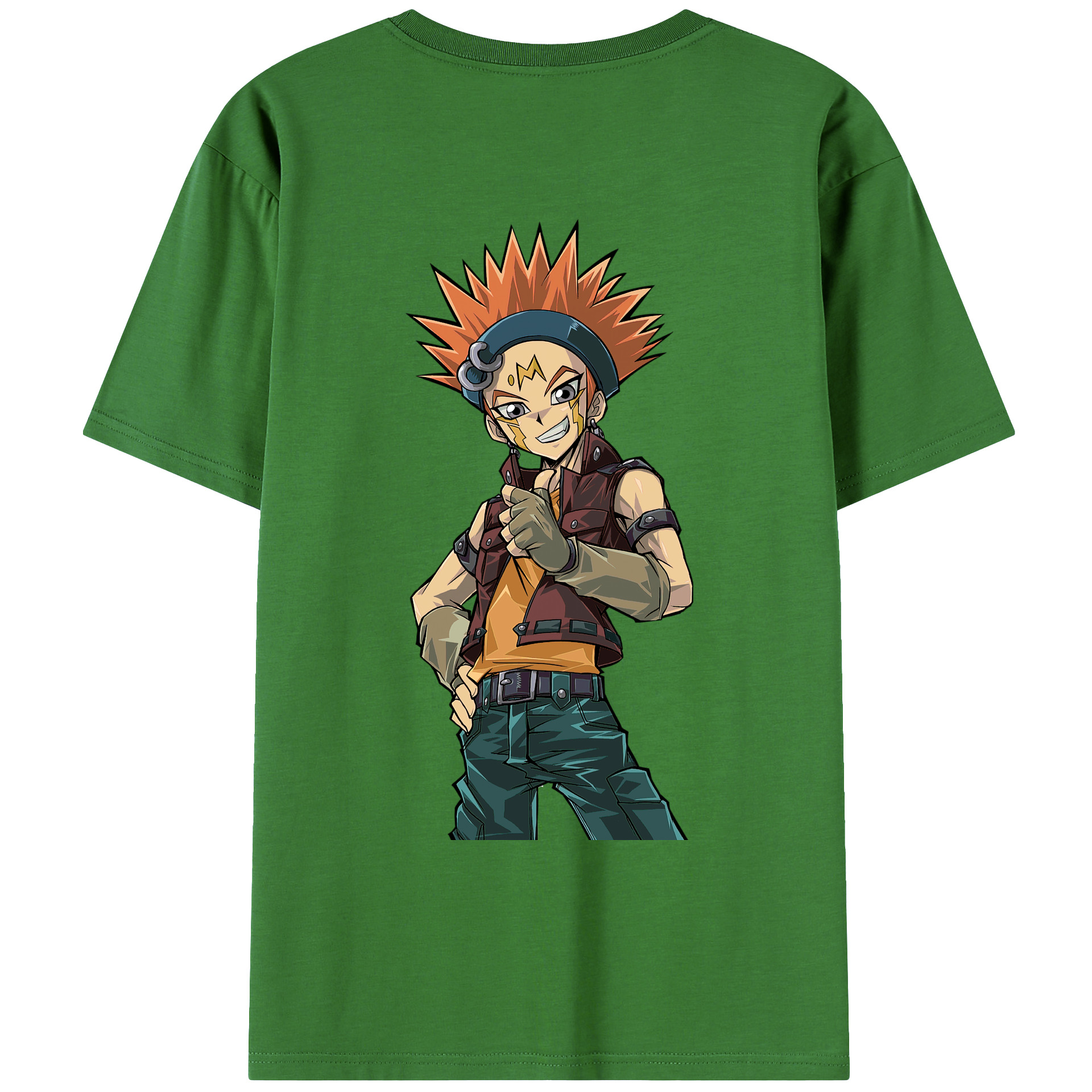 （画像用） 遊☆戯☆王 Yu-Gi-Oh! レディース半袖Tシャツ(バックプリント)